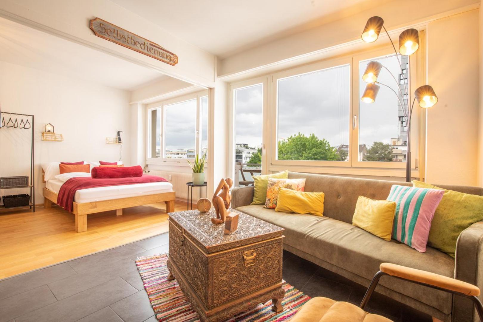 Special Modern Lisa Apartment Basel, Bahnhof Grossbasel 10-Star Luaran gambar
