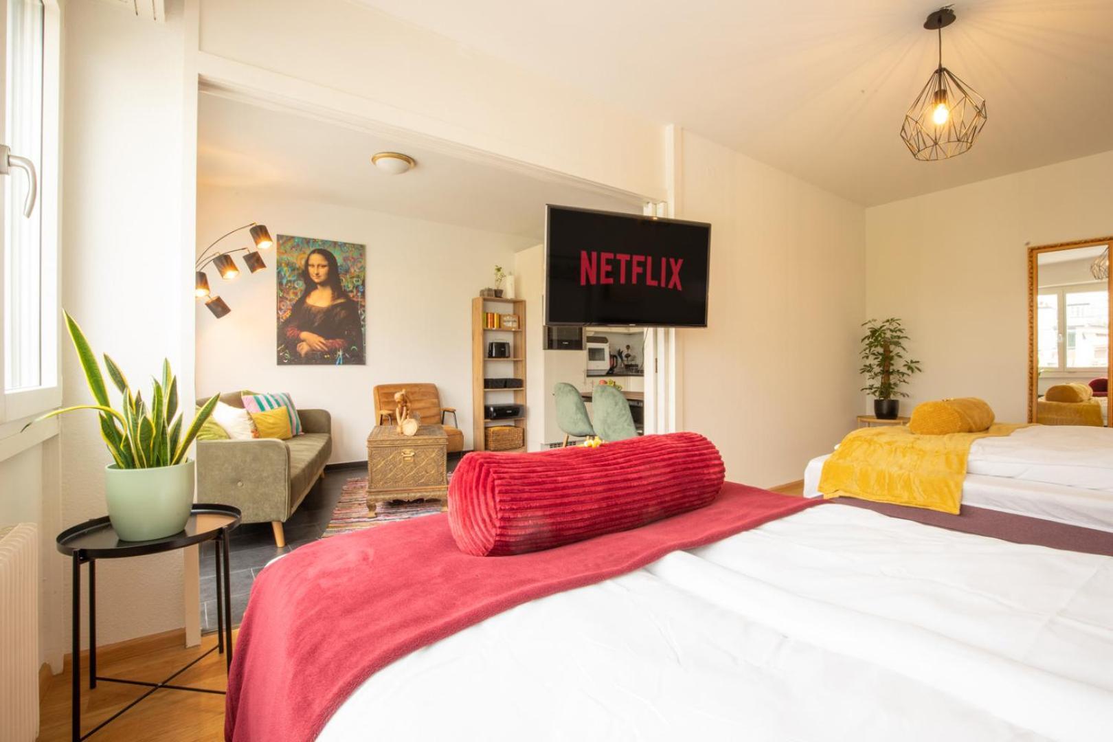 Special Modern Lisa Apartment Basel, Bahnhof Grossbasel 10-Star Luaran gambar